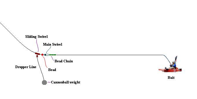 Salmon trolling setup questions (without a downrigger)